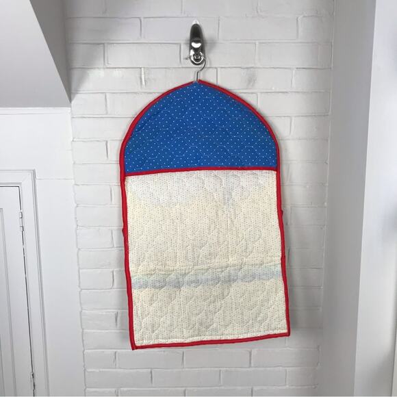 Vintage Peanuts Snoopy Charlie Brown Characters Cloth Hanging Organizer - Picture 9 of 10